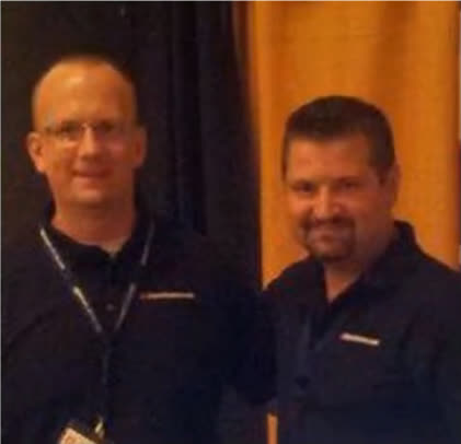 Robert Keddie (left) and Matt Ballard (right)